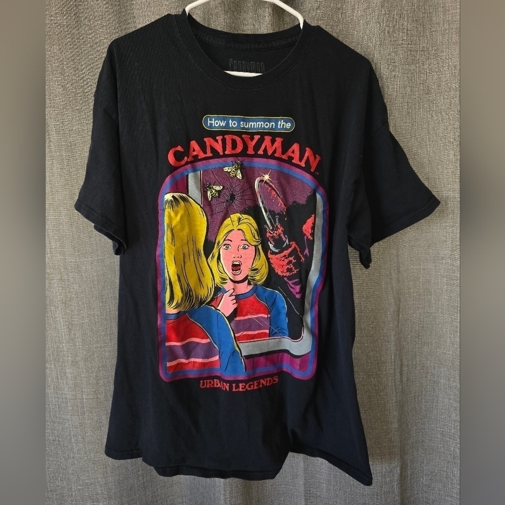 Candyman Short Sleeve T-Shirt Size XL How to Summon the Candyman Urban Legand